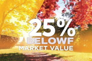 These properties are priced lower than their true market value,